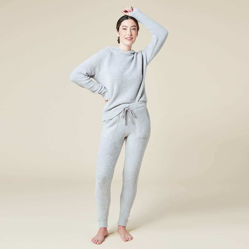 Softies Grey Marshmallow Hoodie Lounge Set