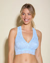 Cosabella "Never Say Never" Sorrento Blue Curvy Racie Racerback Bralette