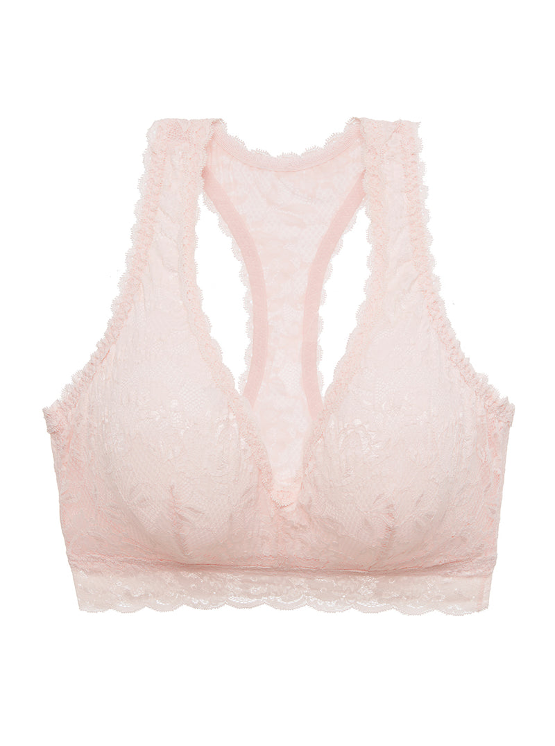 Cosabella "Never Say Never" Pink Lily Curvy Racie Racerback Bralette