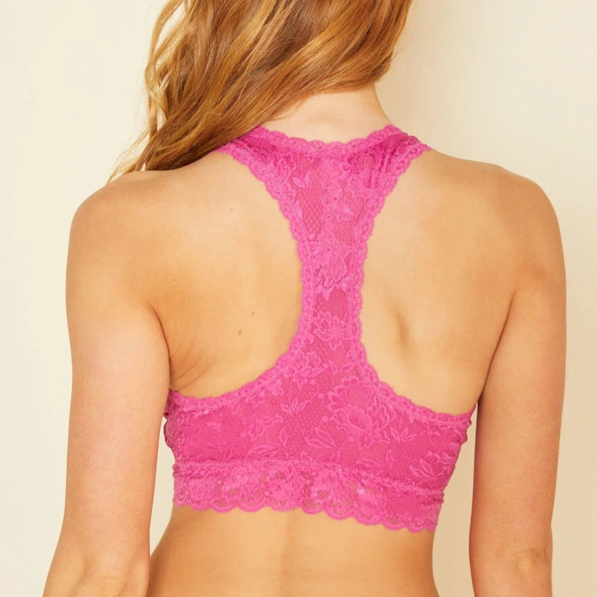 Cosabella "Never Say Never" Victorian Pink Curvy Racie Racerback Bralette