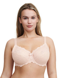 Chantelle "Rive Gauche" Rose Petal Nude UW Full Coverage Unlined Bra (C-G)