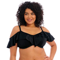 Elomi "Plain Sailing" Black UW Bikini Top (DD-HH)