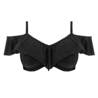 Elomi "Plain Sailing" Black UW Bikini Top (DD-HH)