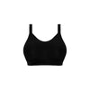 Elomi "Downtime" Black Non-Wired Bralette (F-JJ)