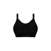 Elomi "Downtime" Black Non-Wired Bralette (F-JJ)