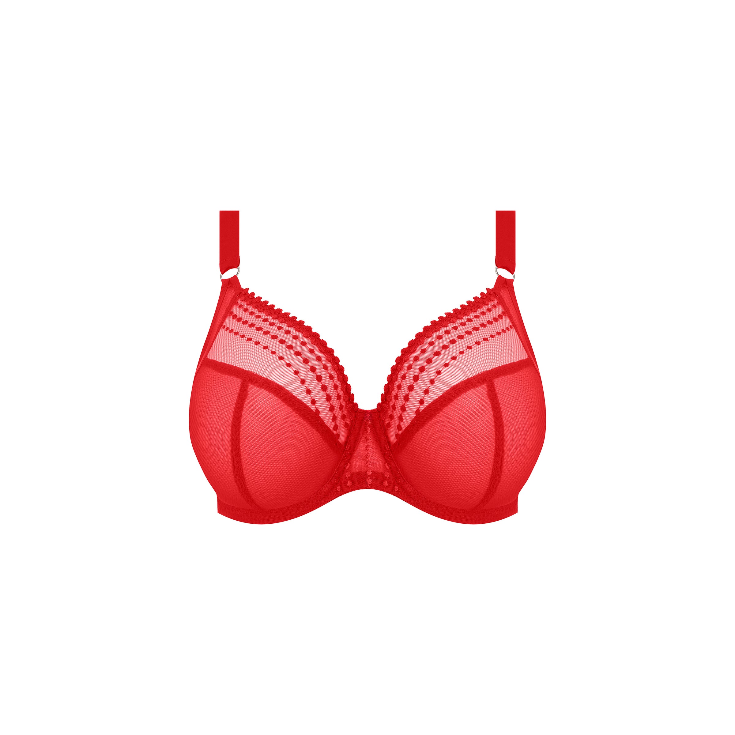 Elomi "Matilda" Haute Red UW Plunge Bra (DD-K)