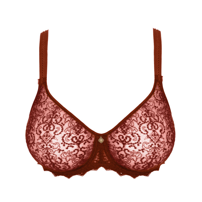 Empreinte "Cassiopee" Cuivre Dore UW Seamless Bra (D-H)