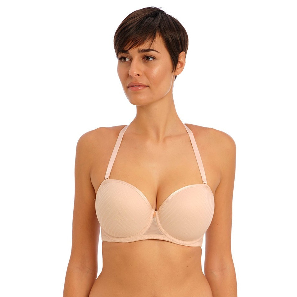 Freya "Tailored" Natural Beige UW Moulded Strapless Bra (B-GG)