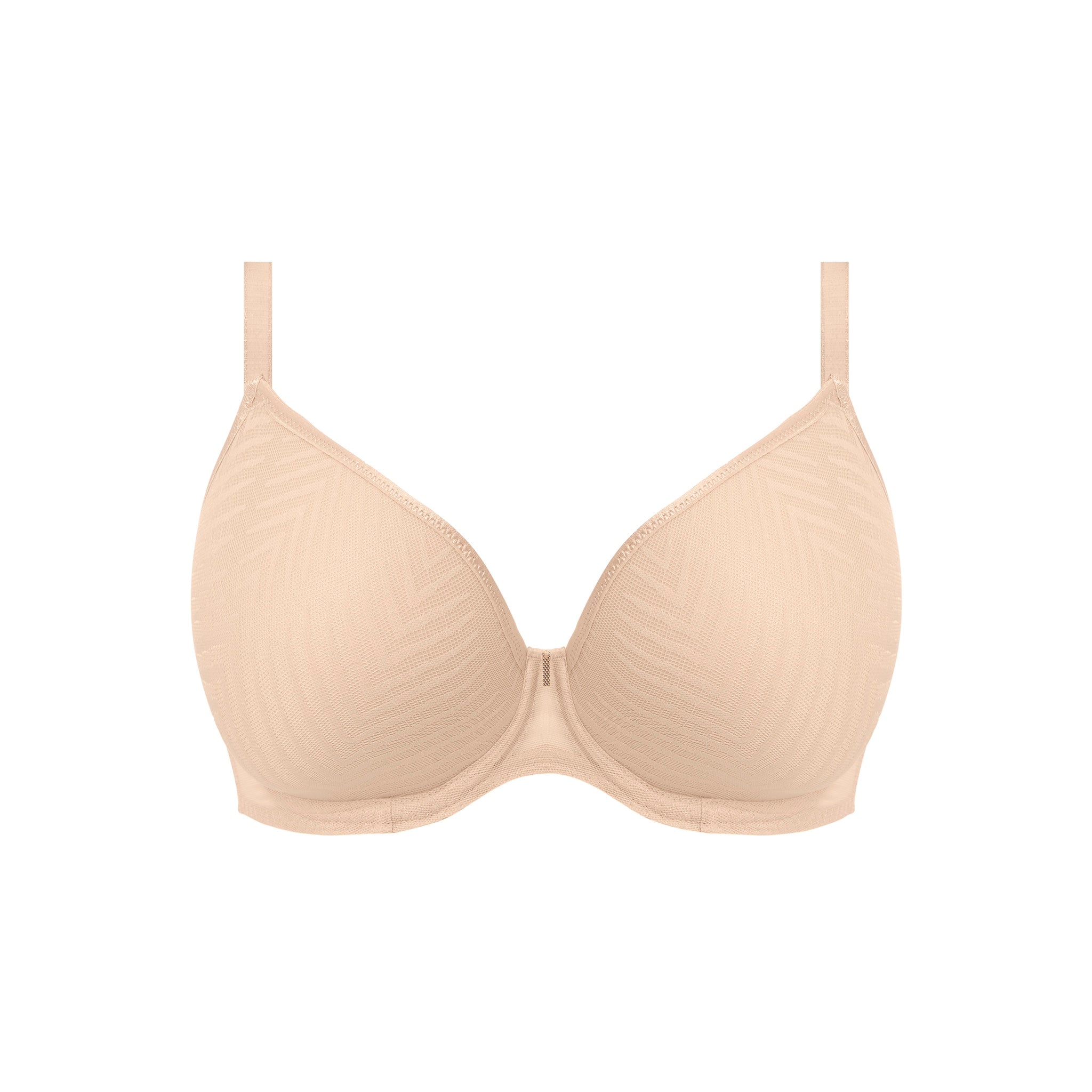 Freya "Tailored" Beige UW Moulded Plunge T-shirt Bra (D-GG)