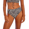 Freya "Fiji Falls" Black High Waist Bikini Brief