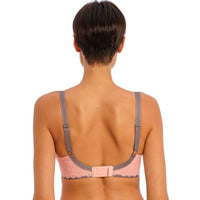 Freya "Offbeat" Rosehip UW Padded Half Cup Bra (C-H)