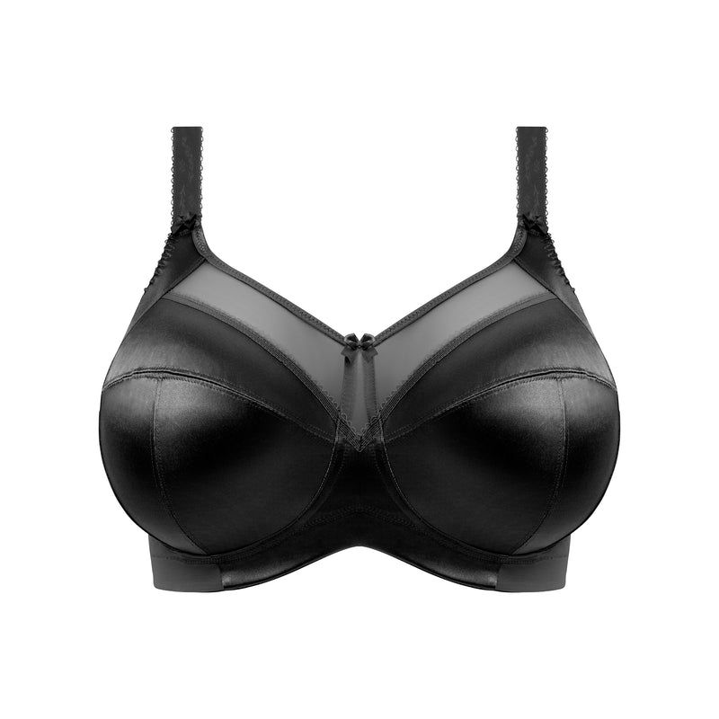 Goddess "Keira" Black Non Wired Bra (B-FF)