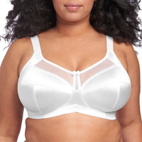 Goddess "Keira" White Non Wired Bra (B-FF)