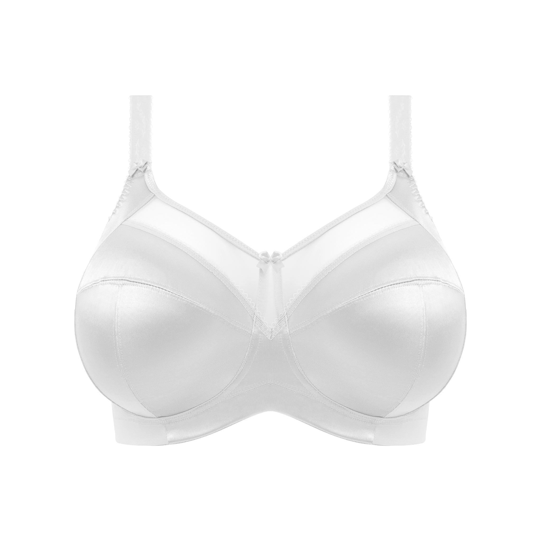 Goddess "Keira" White Non Wired Bra (B-FF)