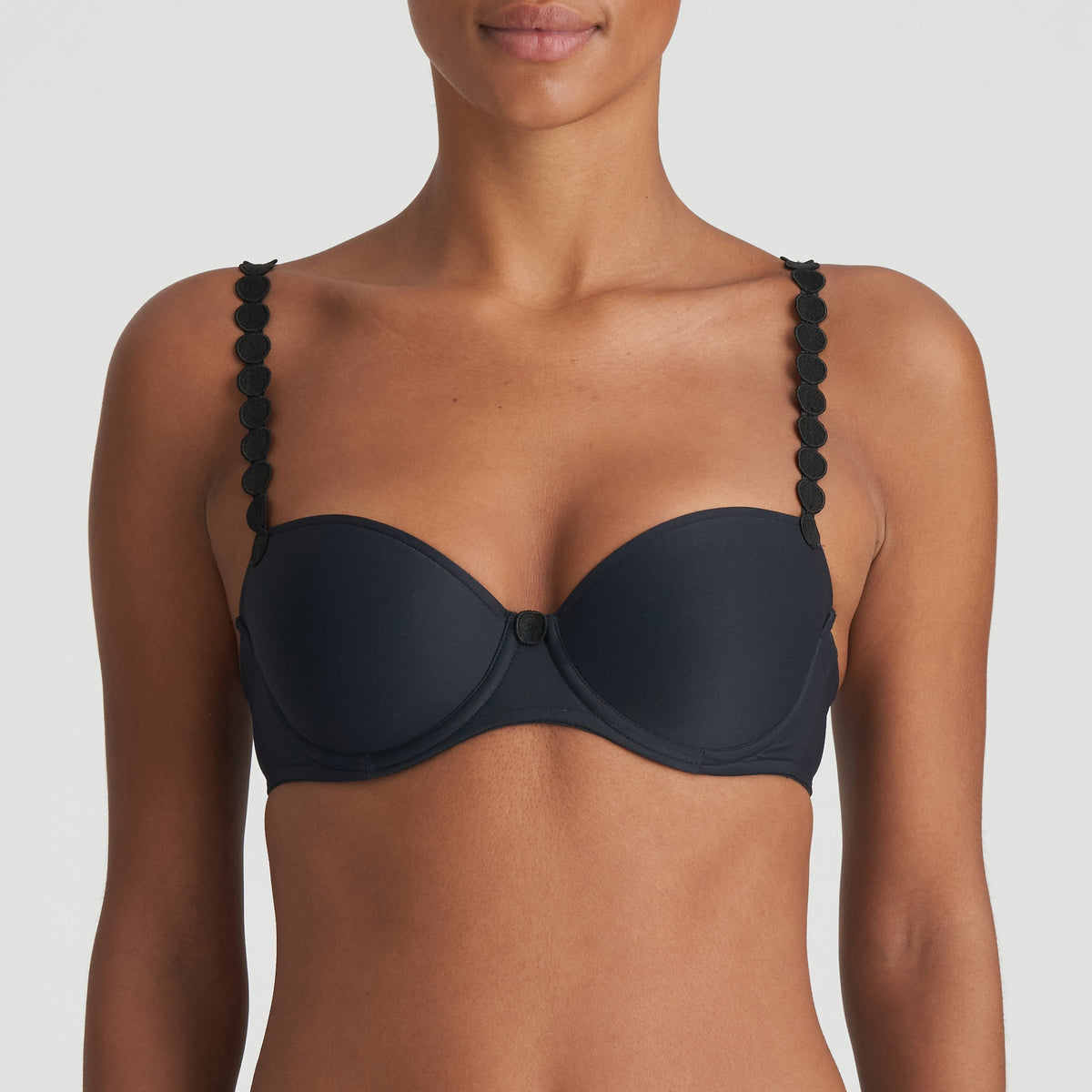 Marie Jo "Tom" Charcoal UW Padded Balcony Bra (B-F)