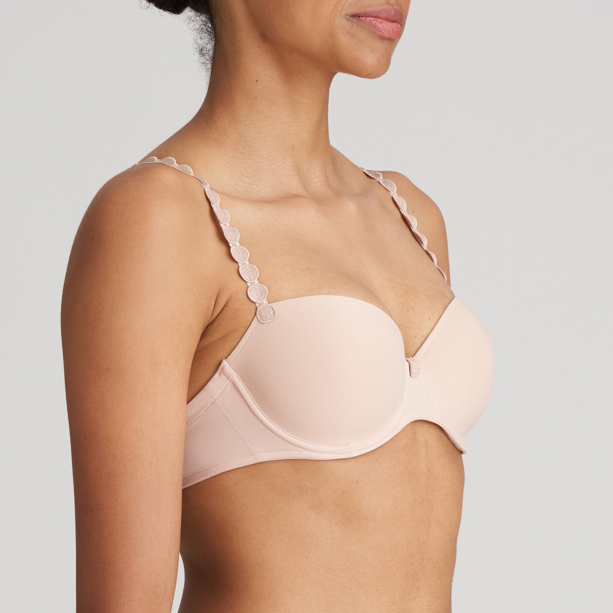 Marie Jo "Tom" Caffé Latte UW Padded Balcony Bra (B-F)