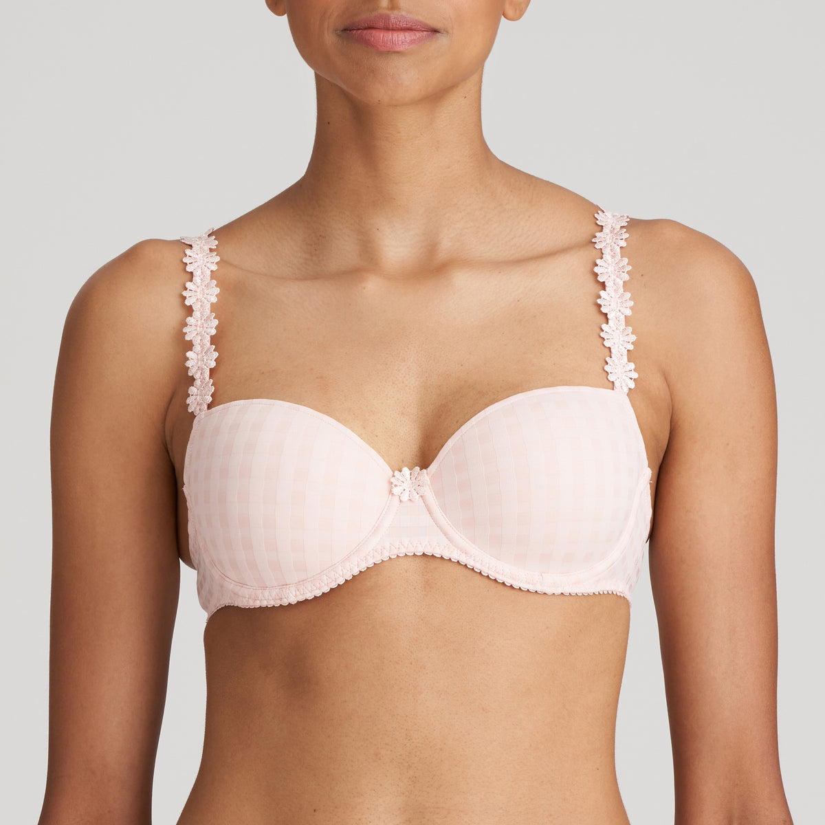 Marie Jo "Avero" Pearly Pink UW Padded Balcony Bra (B-F)