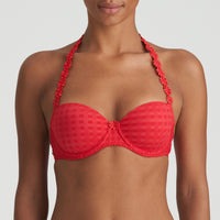 Marie Jo "Avero" Scarlet UW Padded Balcony Bra (B-F)