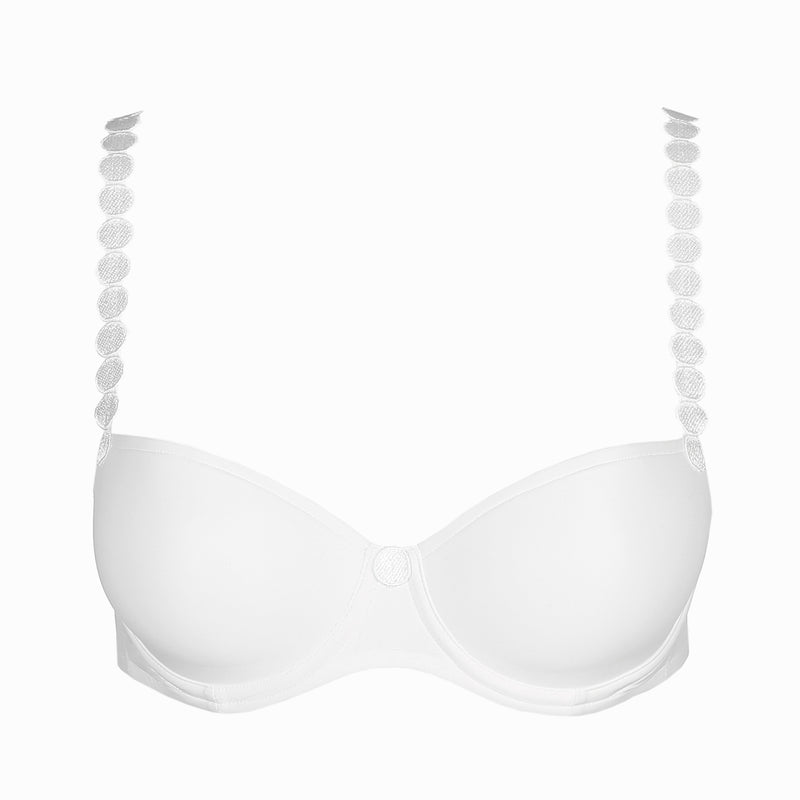 Marie Jo "Tom" White UW Padded Balcony Bra (B-F)