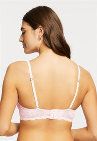 Montelle Blush Cup-Sized Lace Bralette (B-I)