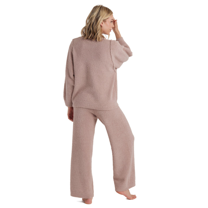 Softies Coco Heather Marshmallow Crew Neck Lounge Set – Lion's Lair ...