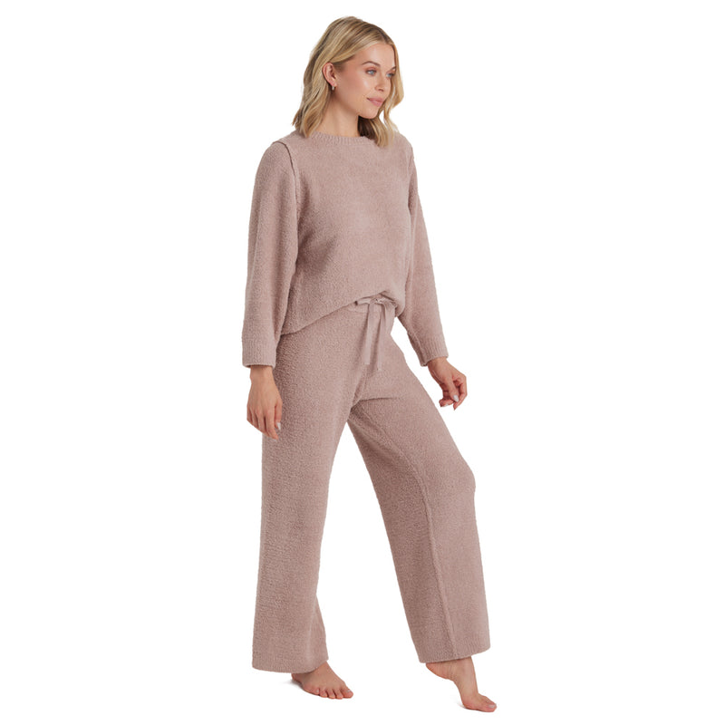 Softies Coco Heather Marshmallow Crew Neck Lounge Set – Lion's Lair ...