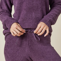 Softies Fig Marshmallow V-Neck Lounge Set