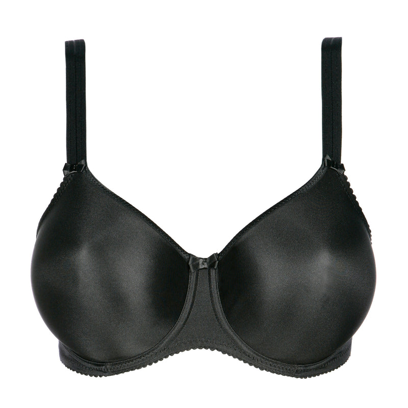 Prima Donna "Satin" Black UW Non Padded Full Cup Bra (B-H)