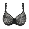 Prima Donna "Madison" Black UW Non Padded Seamless Full Cup Bra (C-H)