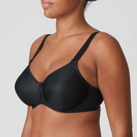 Prima Donna "Satin" Black UW Non Padded Full Cup Bra (B-H)