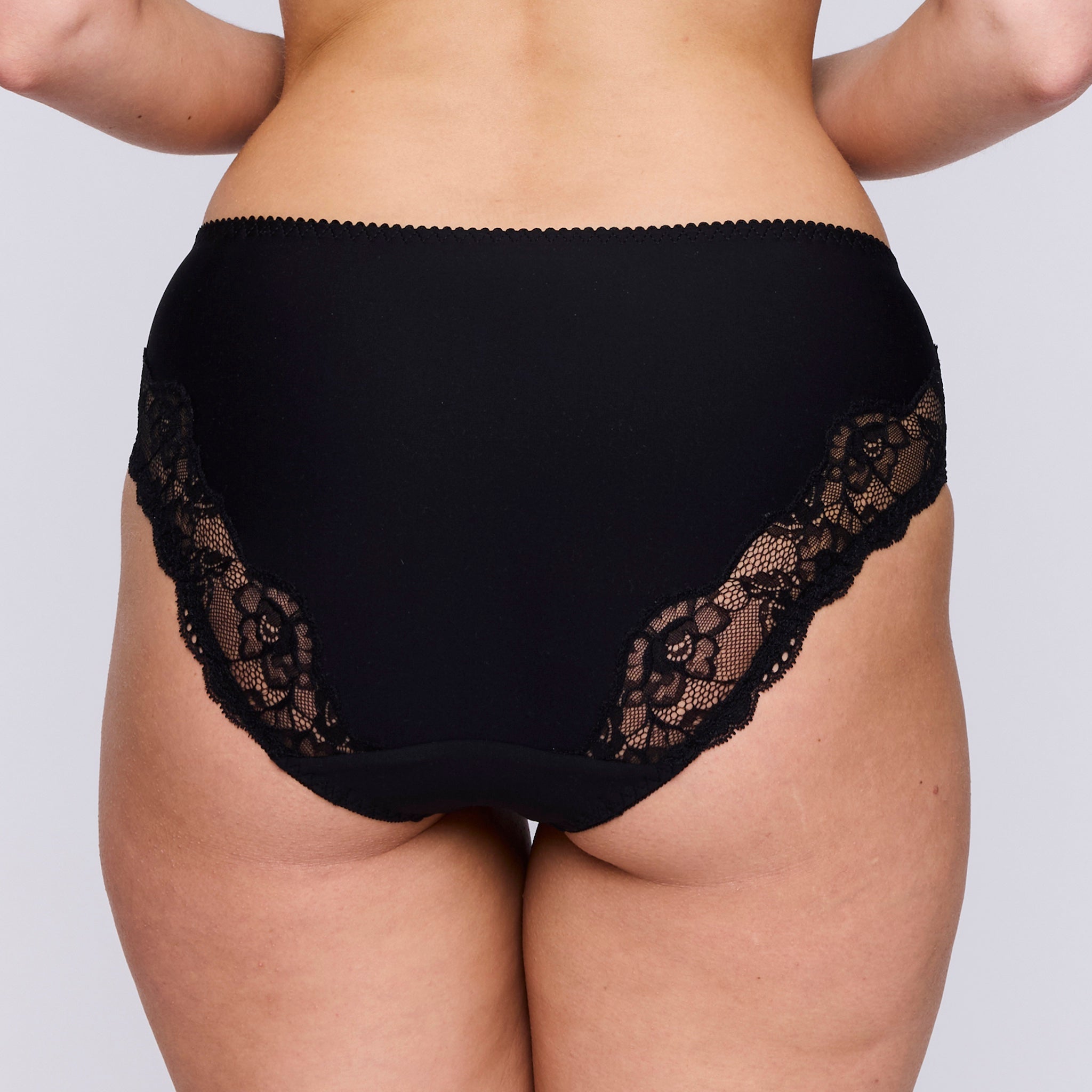 Prima Donna "Madison" Black Full Briefs