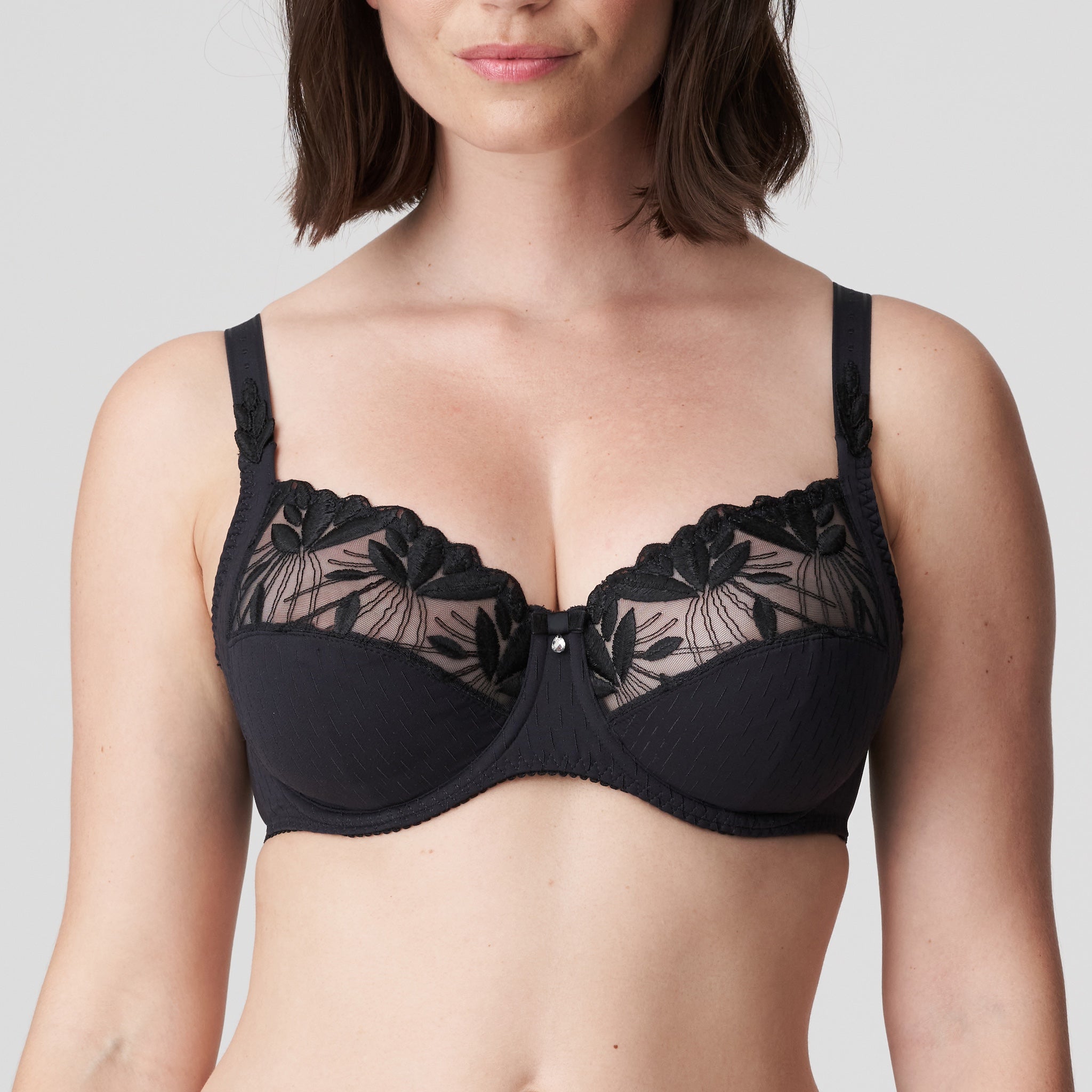 Prima Donna "Orlando" Charcoal UW Full Cup Bra (B-H)