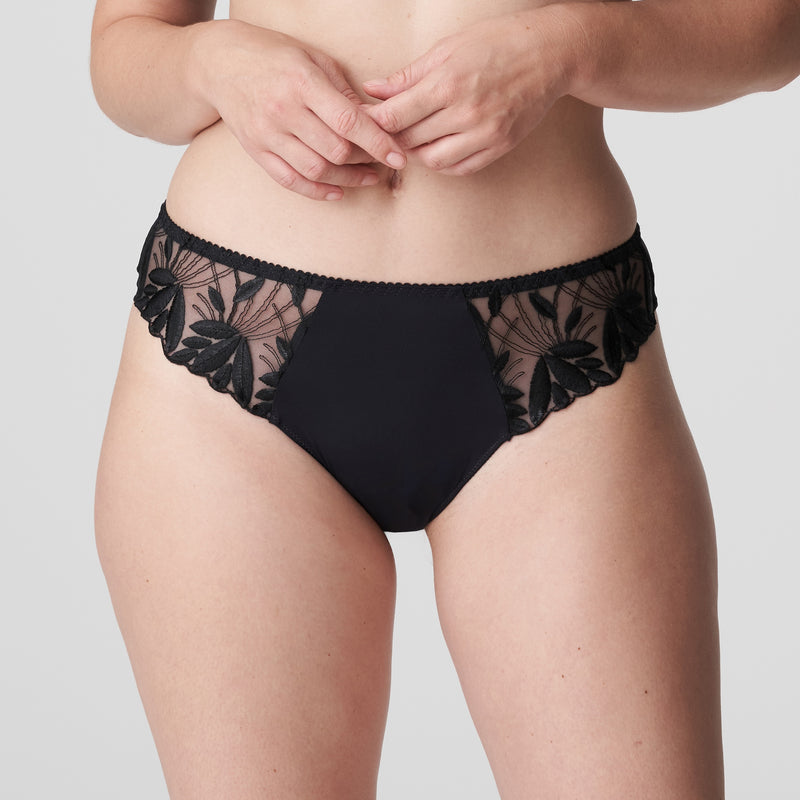 Prima Donna "Orlando" Charcoal Thong