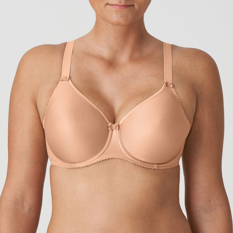 Prima Donna "Satin" Light Tan UW Non Padded Full Cup Bra (B-H)