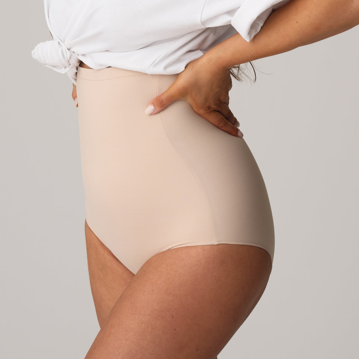 Prima Donna "Perle" Caffé Latte Shapewear High Briefs