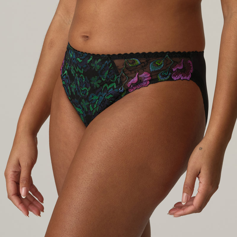 Prima Donna "San Angel" Peacock Feather Rio Briefs