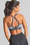 Panache Charcoal Marl Non Wired Sports Bra (B-J)