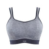 Panache Charcoal Marl Non Wired Sports Bra (B-J)