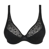 Prima Donna Twist "Epirus" Black UW Half Padded Plunge Bra (C-G)