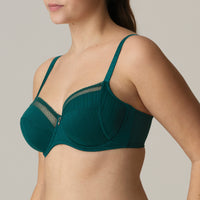 Prima Donna Twist "Knokke" Jasper Green UW Full Cup Bra (D-H)