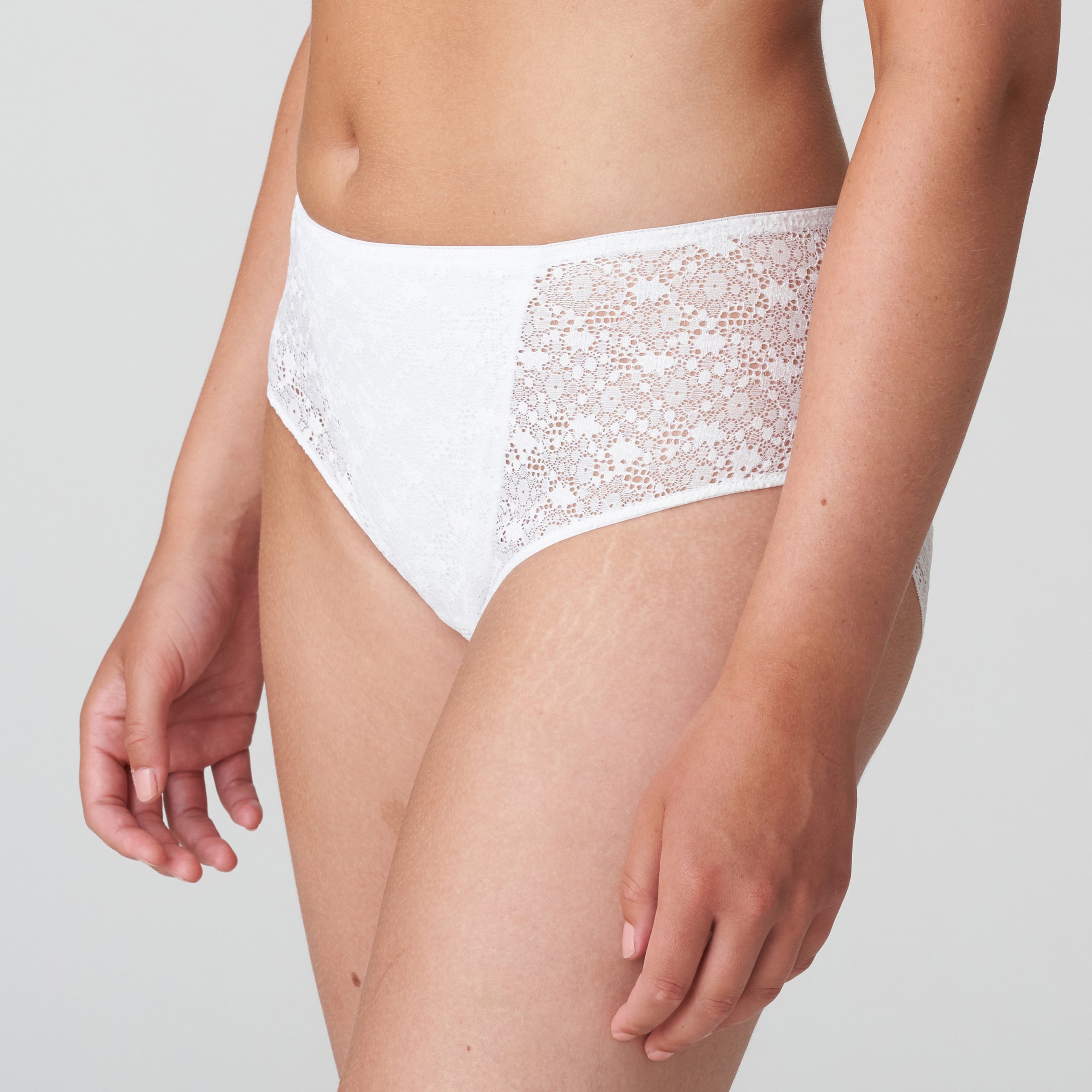 Prima Donna Twist "Epirus" White Full Briefs