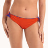 Rosa Faia "Kara" Reversible Ocean Blue/Sunset Tie Side Bottom