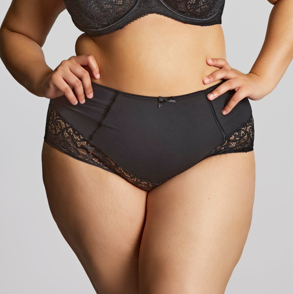 Sculptresse "Estel" Noir High Waist Brief