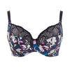 Sculptresse "Arianna" Damson Floral UW Full Cup Bra (F-GG)