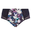 Sculptresse "Arianna" Damson Floral Deep Brief