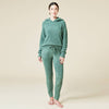 Softies Dusty Green Marshmallow Hoodie Lounge Set