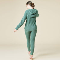 Softies Dusty Green Marshmallow Hoodie Lounge Set